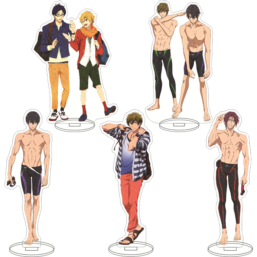 Anime Cosplay Rental - ฟิกเกอร์อะคริลิกอนิเมะขนาด 16 ซม. แถมฟรี! นานาเสะ ฮารุกะ