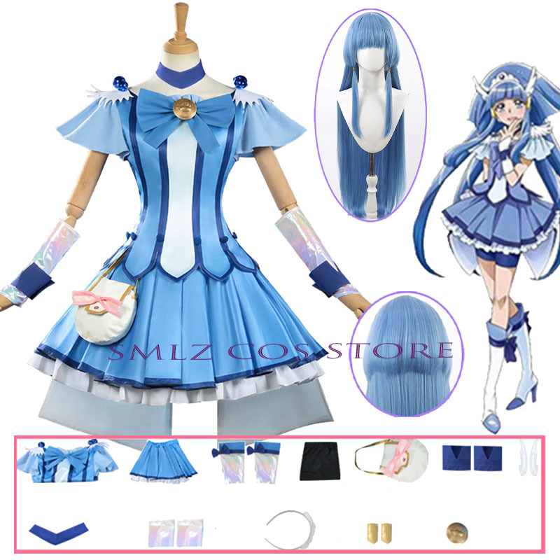 Anime Cosplay Female Characters - ชุดคอสเพลย์ Cure Beauty อนิเมะ Smile Glitter