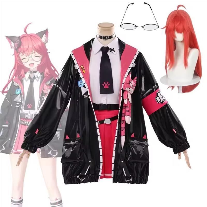 Anime Cosplay Wig - Neverness to Everness นาแนลลี โคลุคซิส ชุดคอสเพลย์