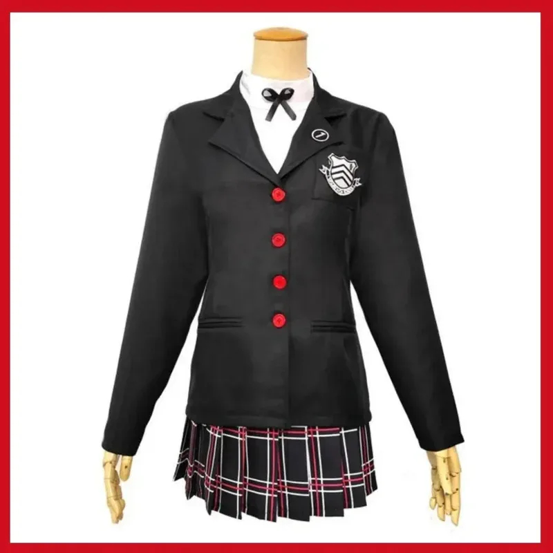 Cosplay Korean Anime - ชุดคอสเพลย์เกม Royal Kasumi P5r สีม่วง ซูมิเร