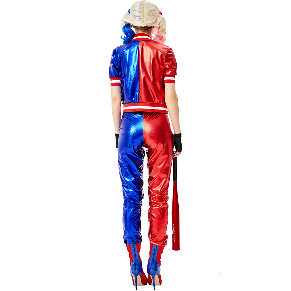 สาวฆ่าตัวตาย Harley ชุดคอสเพลย - Anime Harley Quinn Cosplay บทวิจารณ์และราคา