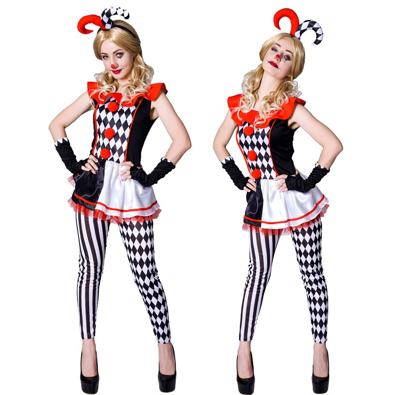 ผู้หญิง Harley Harleyquinn Clo - Anime Harley Quinn Cosplay บทวิจารณ์และราคา