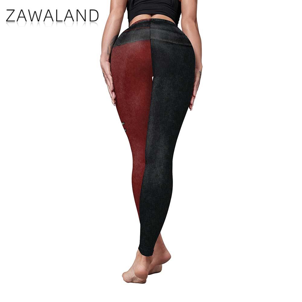 ZAWALAND กางเกงขายาวผู้หญิงคอส - Anime Harley Quinn Cosplay บทวิจารณ์และราคา