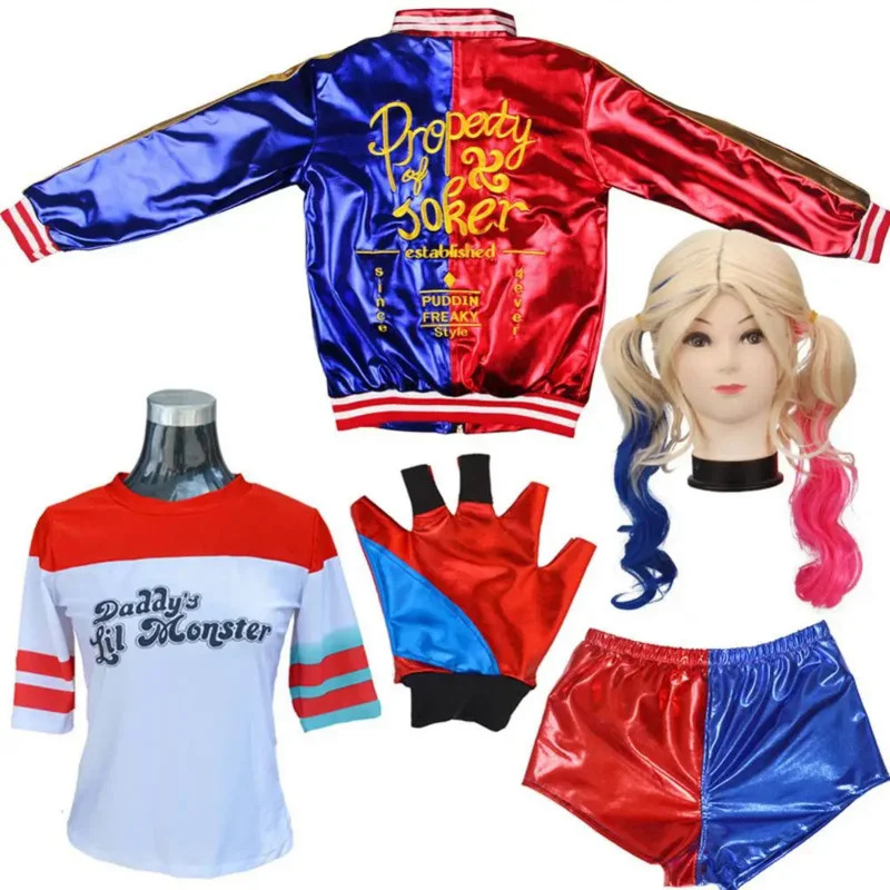 ชุดคอสเพลย์ฮาร์ลีย์ ควินน์ อนิ - Anime Harley Quinn Cosplay บทวิจารณ์และราคา