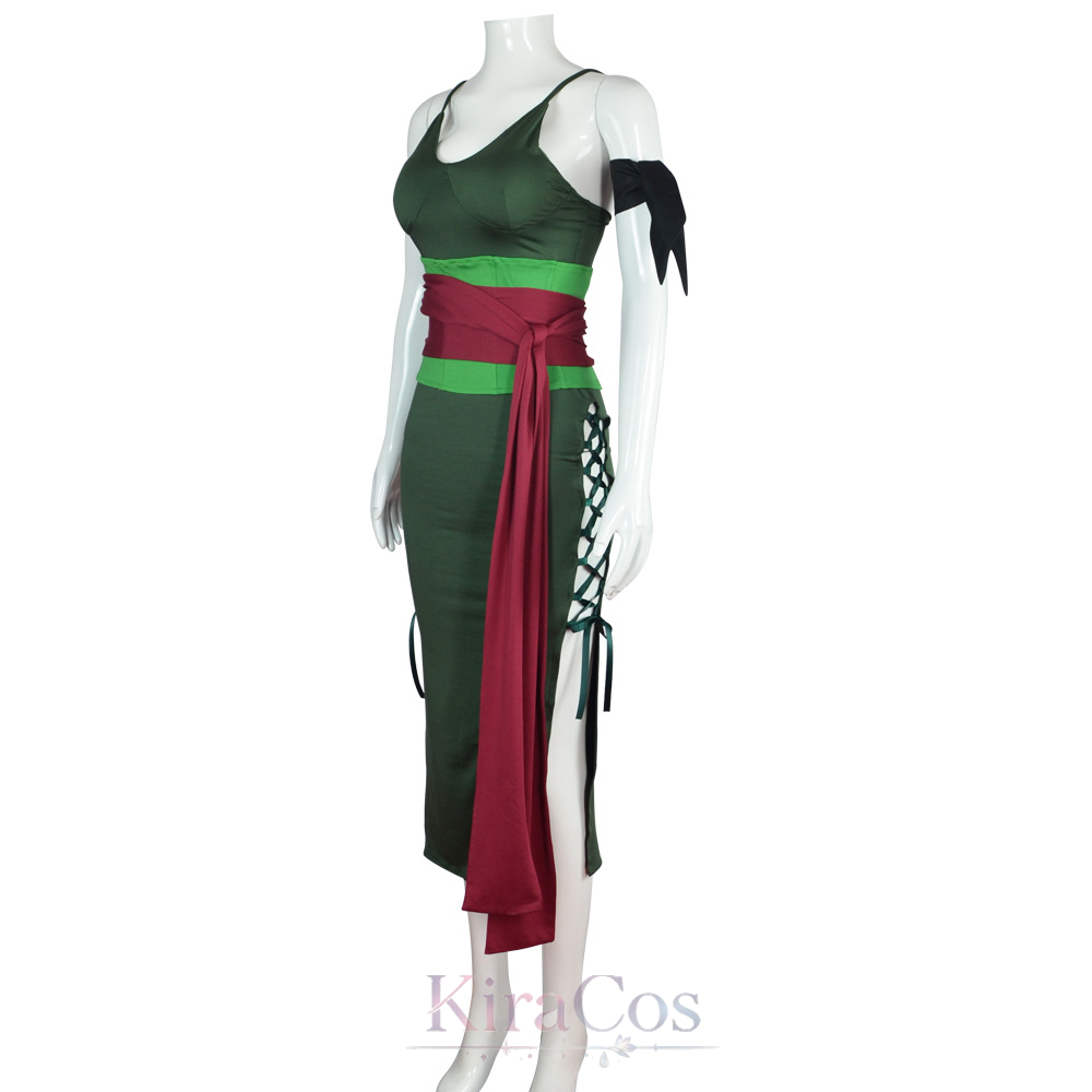 ชุดคอสเพลย์อนิเมะโรโรโนะสำหรับ - Anime Zoro Cosplay Female บทวิจารณ์และราคา