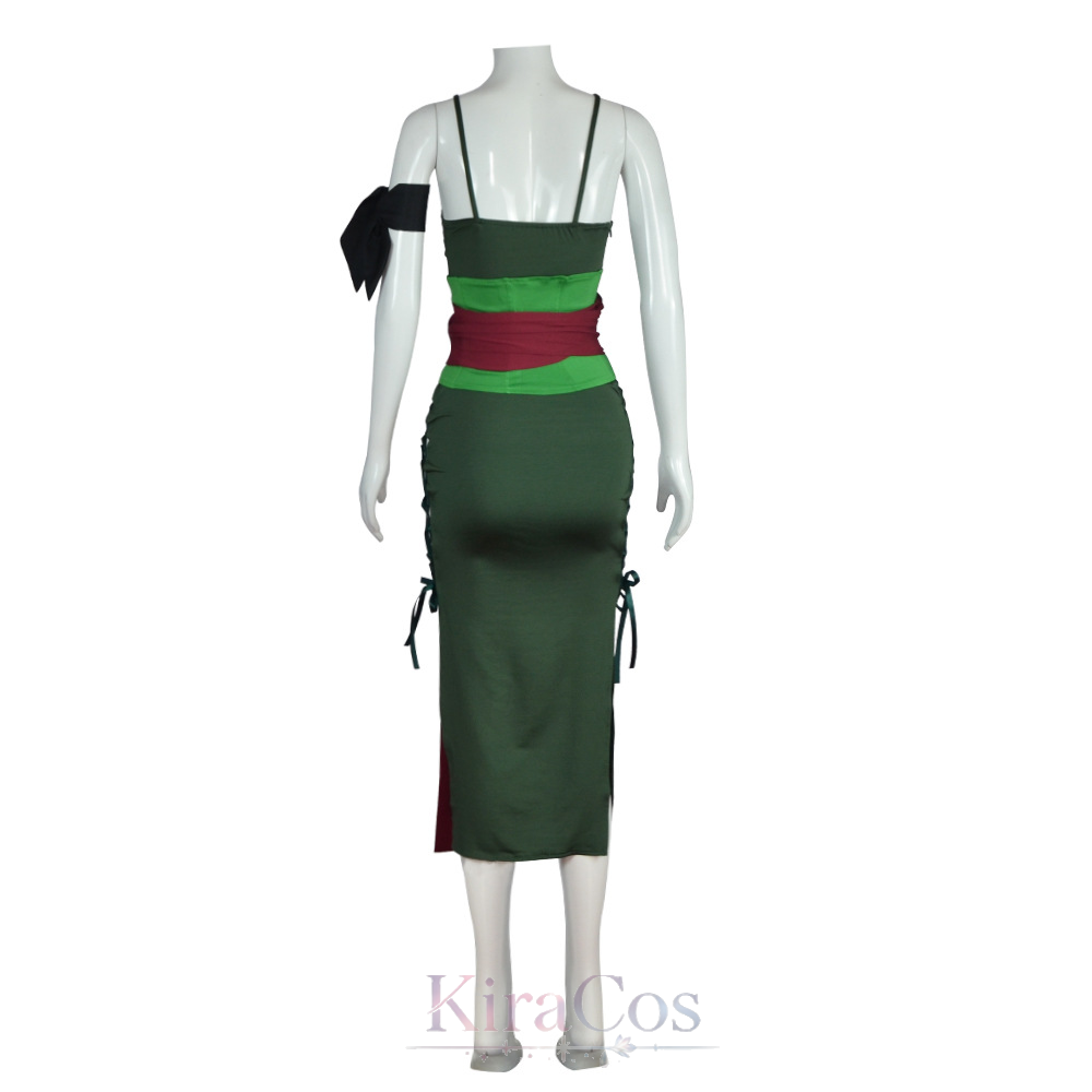 ชุดคอสเพลย์อนิเมะโรโรโนะสำหรับ - Anime Zoro Cosplay Female บทวิจารณ์และราคา