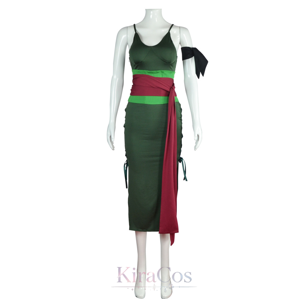 ชุดคอสเพลย์อนิเมะโรโรโนะสำหรับ - Anime Zoro Cosplay Female บทวิจารณ์และราคา