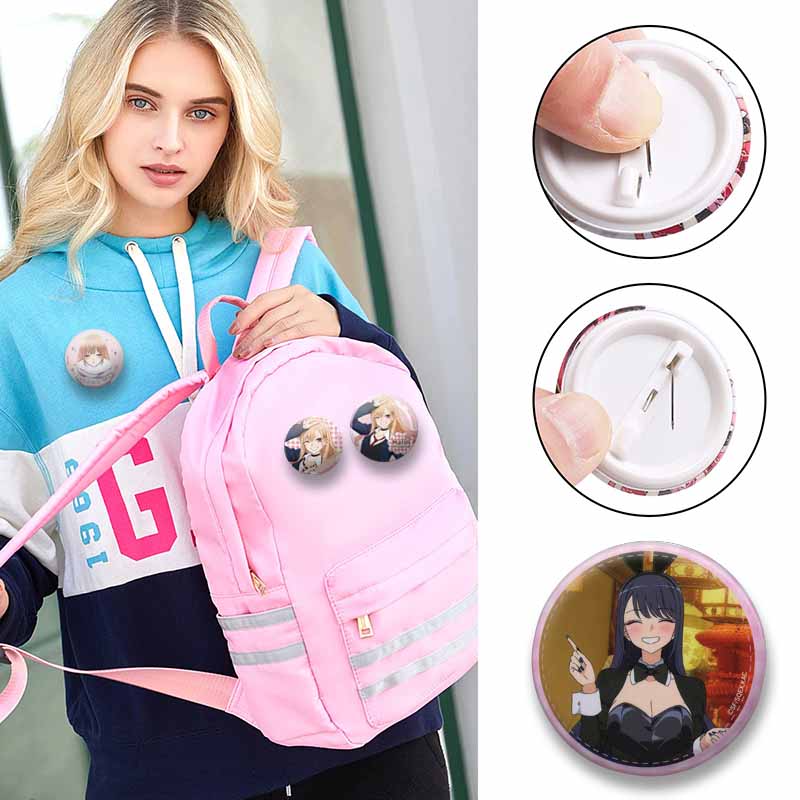 เข็มกลัดเคลือบอะคริลิค คิตากาว - Anime Cosplay Idea บทวิจารณ์และราคา