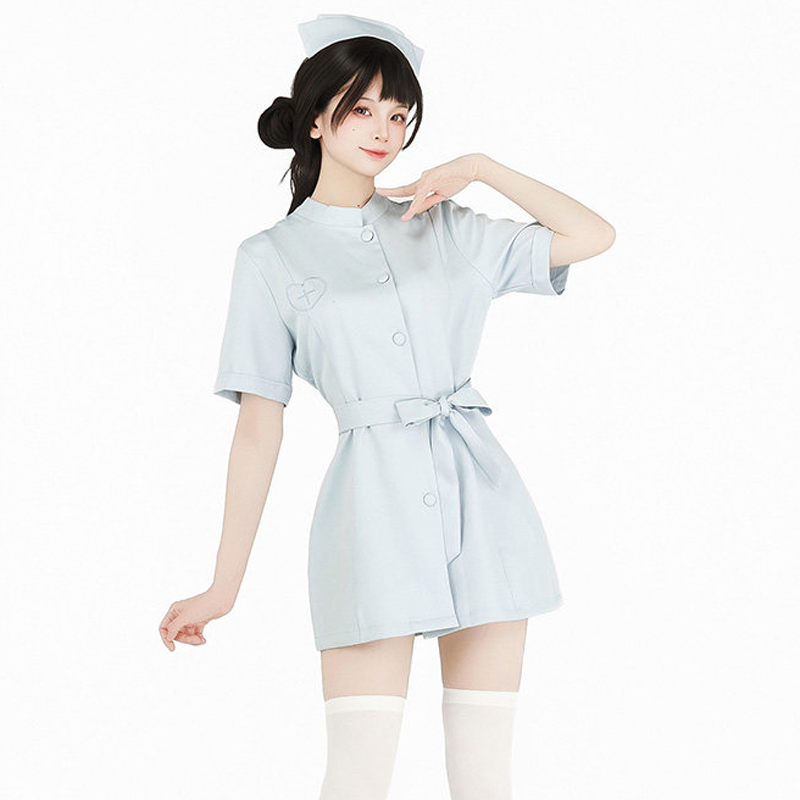 ชุดคอสเพลย์พยาบาลน่ารักสไตล์อน - Anime Cosplay Diy บทวิจารณ์และราคา
